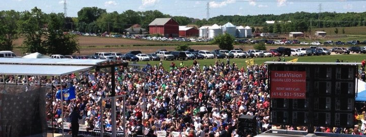 AFP's rally in Racine, Wisconsin