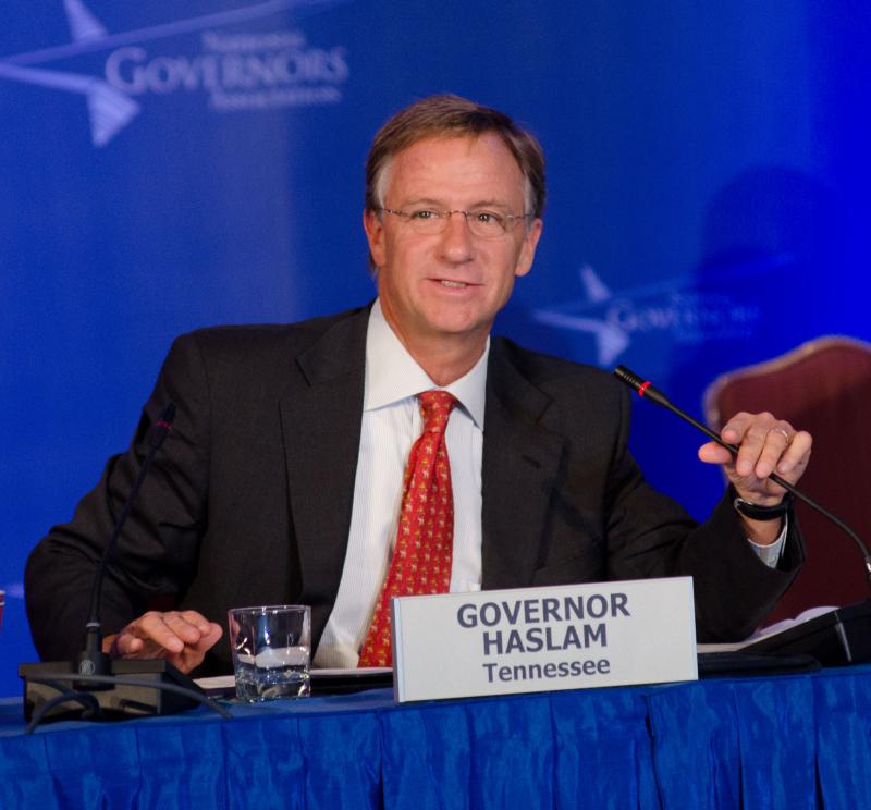 Tennessee Governor Bill Haslam (Source: USDA)