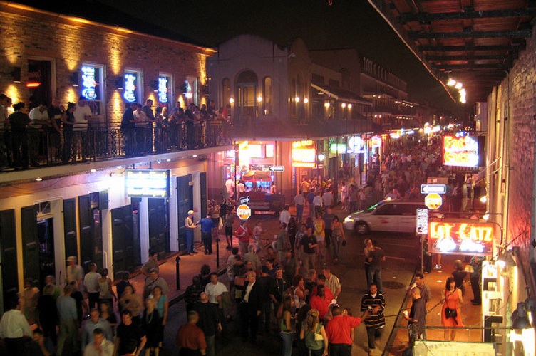 Bourbon Street, New Orleans