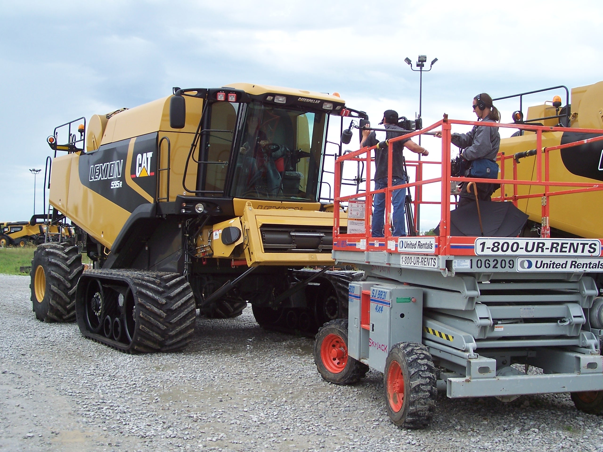 The client, Claas LEXION