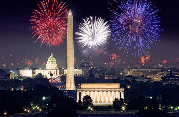 Fireworks in Washington, D.C.