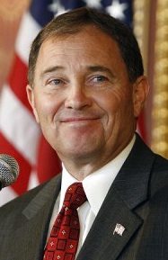 Utah Governor Gary Herbert spoke at the Utah ALEC meeting