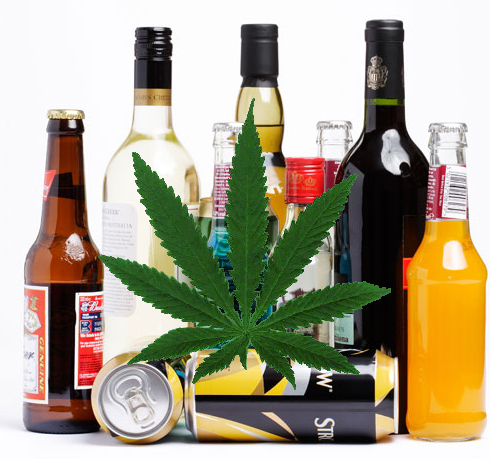 alcohol and marijuana