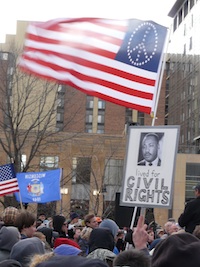 Memphis to Madison rally, April 4, 2011