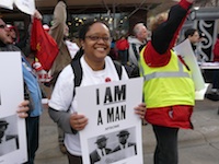 Memphis to Madison rally, April 4, 2011