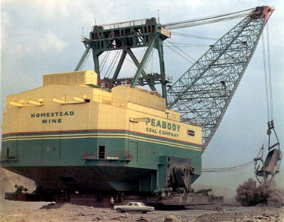 Peabody Energy coal shovel