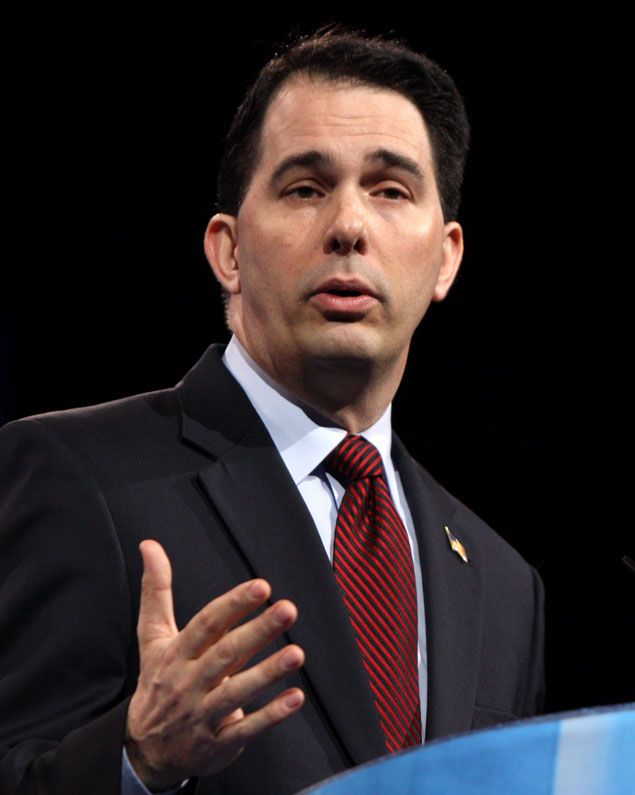 Wisconsin Governor Scott Walker (Photo by Gage Skidmore)