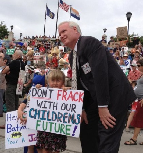 New York State Senator Tony Avella at Monday's rally