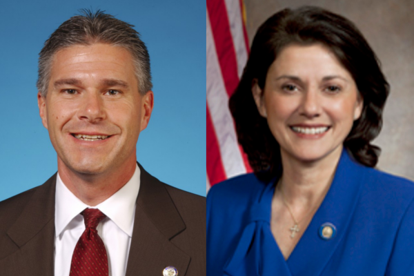 Wisconsin Attorney General J.B. Van Hollen and State Senator Leah Vukmir