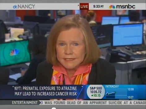 ACSH's Beth Whelan on MSNBC.